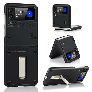 For Galaxy Z Flip3 5G �P�[�X SC-54B SCG12 �w�ʃJ�o�[ ���u���X�^���h�@�\ ���^�y�� Zflip3 5g sc54b �g��