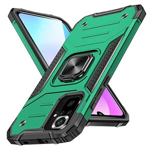 Redmi Note10 pro �Ή� �P�[�X �����O�t�� �ϏՌ� �Ռ��z�� �ČRMIL�K�i�擾 �����Y�ی� TPU+PC ����