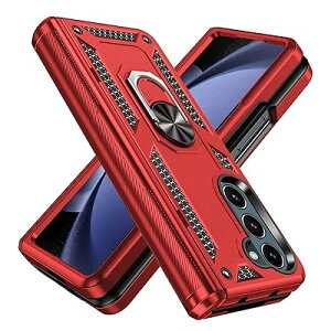 Galaxy Z Fold5 5G �P�[�X �����O�t���Ή� �����Ռ��z�� TPU PC �ČRMIL�K�i ��d�\�� �X�^���h�@�\