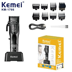 KEMEI km-1766 �v���C�x�[�g ���x�� �w�A�g���}�[ USB �v�������@ Bldc �w�A�g���}�[ �[�d�x�[�X�t��