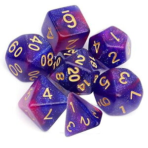 7�� ���ʑ̂̃_�C�X �T�C�R�� 16mm D20 D12 D10 D8 D6 D4 Dungeons and Dragons �ADND�A TRPG�A MTG�Ȃǃe�[�u