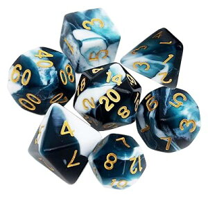 7�� ���ʑ̂̃_�C�X �T�C�R�� 16mm D20 D12 D10 D8 D6 D4 Dungeons and Dragons �ADND�A TRPG�A MTG�Ȃǃe�[�u