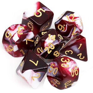 7�� ���ʑ̂̃_�C�X �T�C�R�� 16mm D20 D12 D10 D8 D6 D4 Dungeons and Dragons �ADND�A TRPG�A MTG�Ȃǃe�[�u