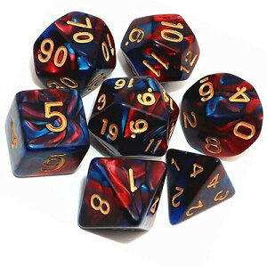 7�� ���ʑ̂̃_�C�X �T�C�R�� 16mm D20 D12 D10 D8 D6 D4 Dungeons and Dragons �ADND�A TRPG�A MTG�Ȃǃe�[�u