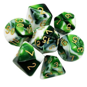 7�� ���ʑ̂̃_�C�X �T�C�R�� 16mm D20 D12 D10 D8 D6 D4 Dungeons and Dragons �ADND�A TRPG�A MTG�Ȃǃe�[�u