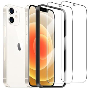 �y 2���Z�b�g�z�Ή� iphone 12 / iPhone 12 Pro �K���X�t�B���� 2���y���{���Ɏq�f�ލ̗p �K�C�h�g�t
