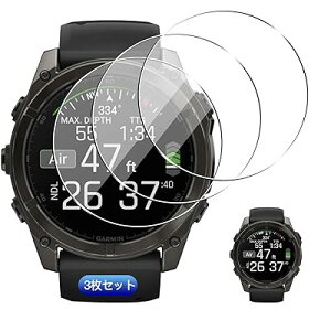 �y3���Z�b�g�z �Ή� GARMIN(�K�[�~��)fenix 8 Sapphire AMOLED 51mm �t�B���� 3�� �y���{���Ɏq�f�ލ̗p