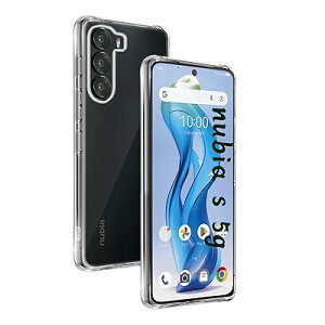 �Ή� ZTE nubia S 5G a403zt �P�[�X ��p �����o�b�N�J�o�[ �_��TPU�f�� �S�ʕی� �ϏՌ� �����h�~