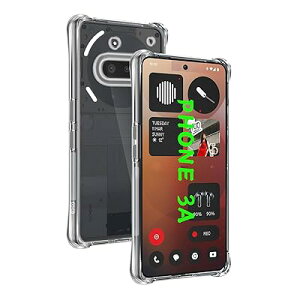 �Ή� Nothing Phone 3a �P�[�X ��p �����o�b�N�J�o�[ �_��TPU�f�� �S�ʕی� �ϏՌ� �����h�~ ����