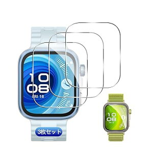 �y 3���Z�b�g�z �Ή� HUAWEI WATCH FIT 4 Pro �t�B���� 3�� 1.82�C���`�y���{���Ɏq�f�ލ̗p �d�x9H ��