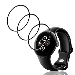 �y3���Z�b�g�z�p Google Pixel Watch 3 41mm �t�B���� �K���X�t�B���� PET������ �Y�f�@�� �p �O�[�O