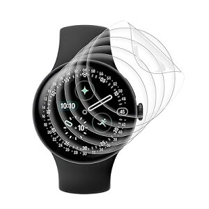 �y5���Z�b�g�z �Ή� Google Pixel Watch 4 41mm �t�B���� 5�� �_�炩�� TPU�f�� �Ռ��z�� �p Pixel Watch 4