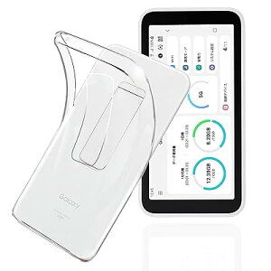 FOR Galaxy 5G Mobile Wi-Fi SCR01 �P�[�X ����TPU�f�� ���^ �y�� �w��h�~ �ϏՌ� �C�菝�h�~ �_�炩��
