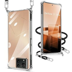 Zenfone 11 Ultra �P�[�X �N���A �V�����_�[ �[���t�H��11 �E���g�� �P�[�X �ϏՌ� �S�ʕی� �J�o