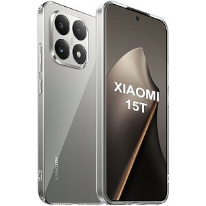 For Xiaomi 15T �P�[�X �N���A TPU�f�� �ϏՌ� �Ռ��z�� �S�ʕی� �J�����ی� ���^ �y�� �\�t�g�J