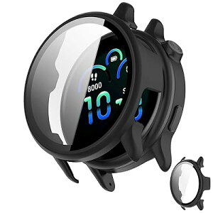 For Garmin vivoactive 6 �J�o�[ �K�[�~�� vivoactive 6 �ی�P�[�X �����K���X�t�B����+���ϏՌ�PC�t��