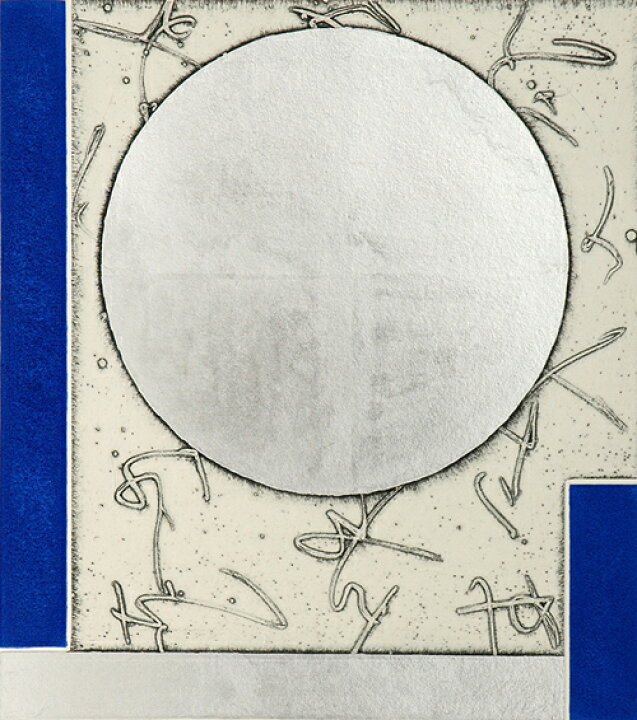 楽天市場】版画/銅版画、プラチナ箔 中澤愼一 echoes 4 現代アート 