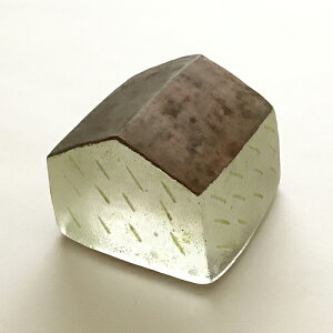 オブジェ/キャストガラス 扇田克也 OGFA-30 HOUSE RAIN 現代アート 抽象 送料無料