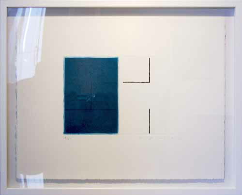 坪田政彦描・刻-A現代アート/抽象/版画/ドライポイント・アクアチント・エッチング