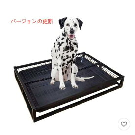 トイレトレー ワイド、ステンレス製犬用トイレトイレトレイ、犬トイレ、犬 といれトレー、トイレトレー、ペット用室内トイレ、中型およ