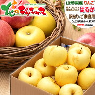 【予約】 山形県産 ご家庭用 りんご はるか (訳あり/常温便) 冬の味覚 蜜入り 蜜入りりんご 蜜入りリンゴ…