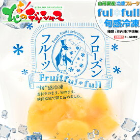 山形県産 冷凍フルーツ 庄内柿 (平核無柿/1袋 100g/冷凍便)国産 個包装 fulfull fui full フローズンフルーツ 冷凍果物 冷凍フルーツ 無添加 無着色 ギフト 贈り物 贈答 お祝い プレゼント アイス シャーベット 果物 フルーツ スイーツ 送料無料 お取り寄せ