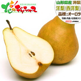 【出荷中】山形県産 西洋梨 オーロラ (秀品) 旬 秋の味覚 洋梨 追熟 食べ頃 2kg 5kg 夏ギフト 残暑見舞い ギフト 贈り物 贈答 お祝い お礼 お返し プレゼント ご家庭用 果物 フルーツ 山形県 送料無料 お取り寄せ
