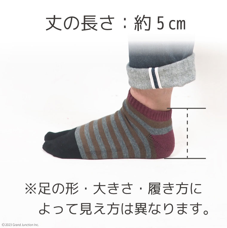 楽天市場】足袋 ソックス メンズ 厚手 大きいサイズ ボーダー 日本製
