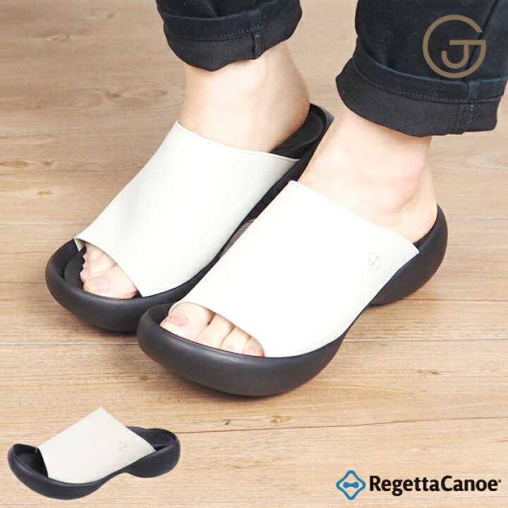 RegettaCanoe] [リゲッタカヌー] サンダル ベルト 厚底 疲れない 痛く