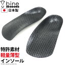《P5倍》 《限定300円OFFクーポン》 リゲッタ バイン bine インソール アーチサポート 衝撃吸収 疲れない リカバリー インソール 立ち仕事 メンズ レディース 土踏まず 足底筋膜炎 浮き指 アーチサポート 疲れにくい 姿勢サポート Re:getA 中敷き 特許素材 疲労軽減 Bi001