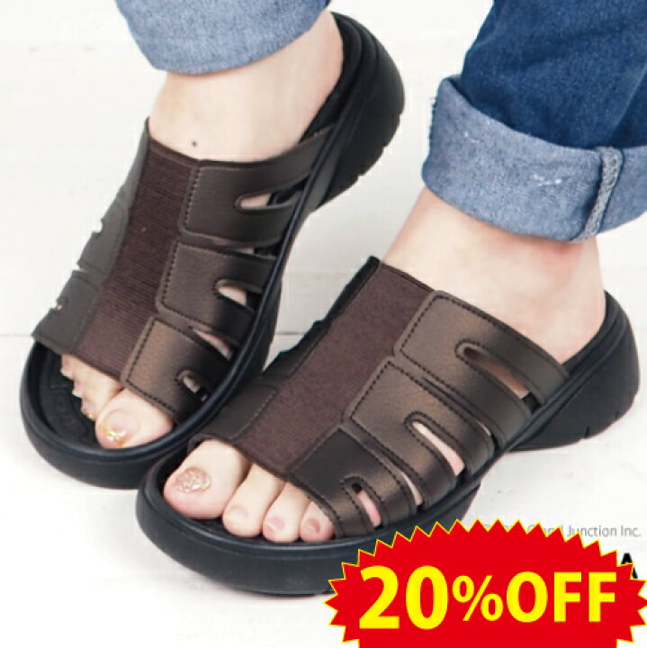 楽天市場】《20%OFFセール》 リゲッタ レディース サンダル 歩きやすい 