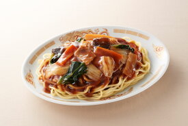 オイスターソース香る太麵あんかけ焼そば1食用　レンジ対応　24食