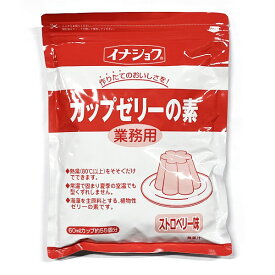 222881　伊那食品　カップゼリーの素　ストロベリー