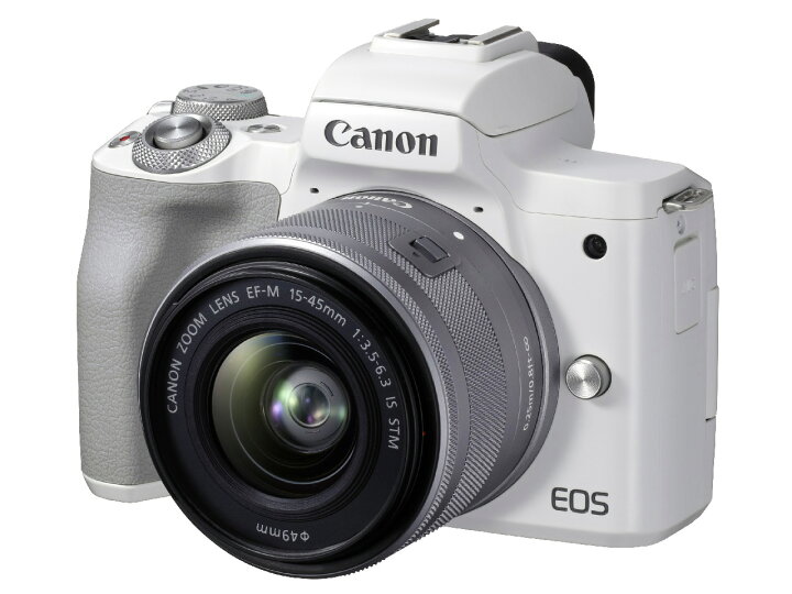楽天市場】展示品 Canon EOS Kiss M2 ダブルズームキット [ホワイト 