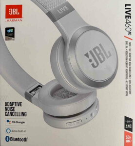 �A�E�g���b�g�i JBL LIVE 460NC [�z���C�g] �w�b�h�z�� �W�F�[�r�[�G��