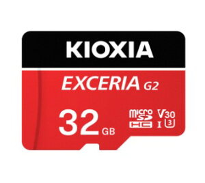 �V�i KIOXIA EXCERIA G2 KMU-B032GR [32GB ���b�h] microSD �L�I�N�V�A