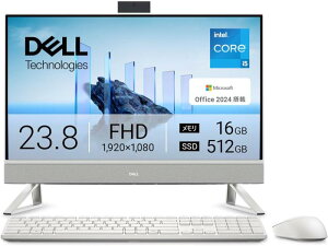 �V�i Dell 24 AD47-FNWHB [�p�[���z���C�g] �f�X�N�g�b�v�p�\�R��