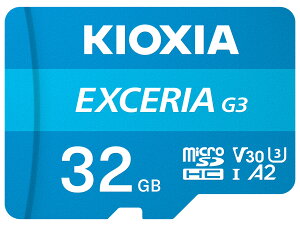 �V�i KIOXIA EXCERIA G3 KMU-C032G [32GB] microSD �L�I�N�V�A