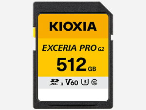�V�i KIOXIA EXCERIA PRO G2 KSDHU-B512G [512GB] SD�J�[�h �L�I�N�V�A