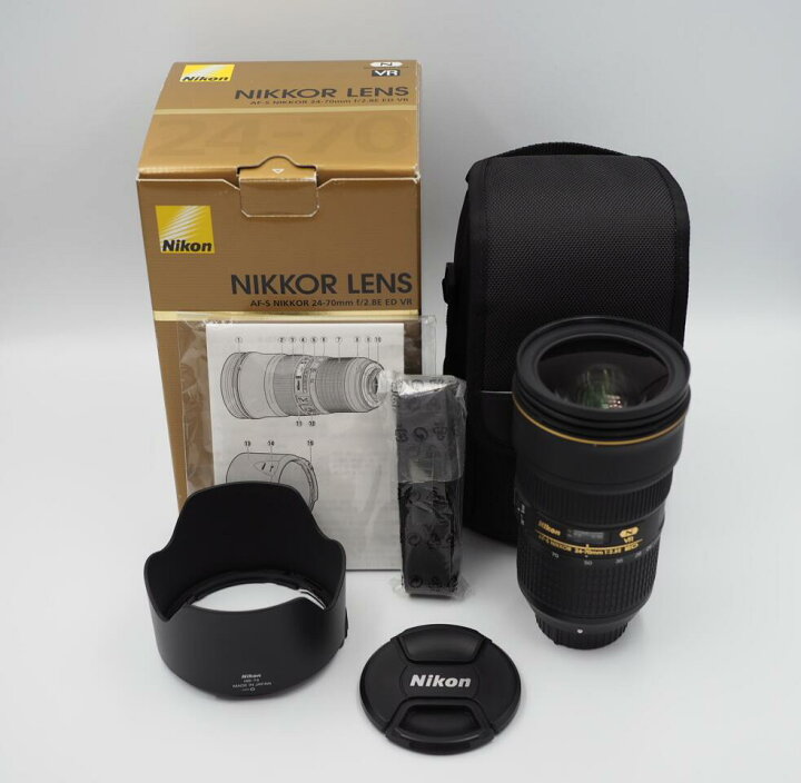 楽天市場】【中古品】 Nikon AF-S NIKKOR 24-70mm f/2.8E ED VR ニコン 