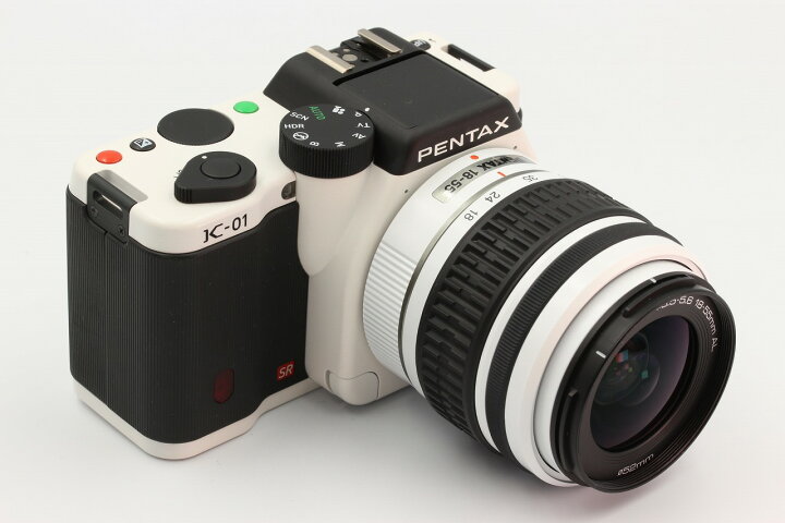 楽天市場】【中古品】PENTAX K-01 ズームレンズキット [ホワイト 