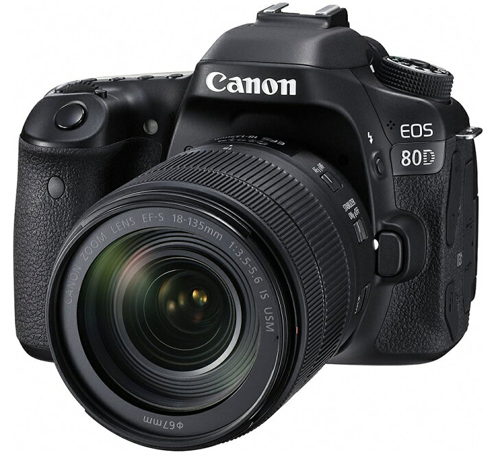 楽天市場】展示品 Canon EOS 80D EF-S18-135 IS USM レンズキット 