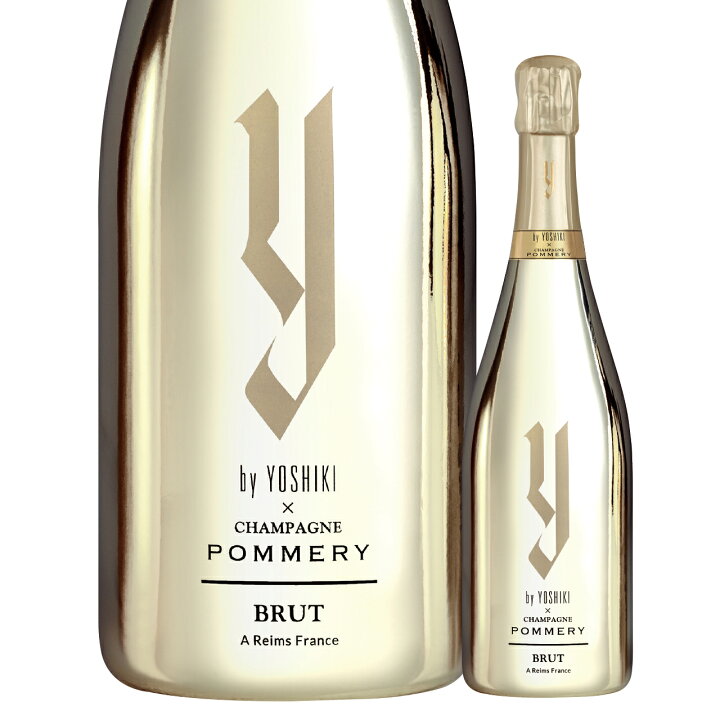 楽天市場】【期間限定大特価！】Y by YOSHIKI × CHAMPAGNE POMMERY 