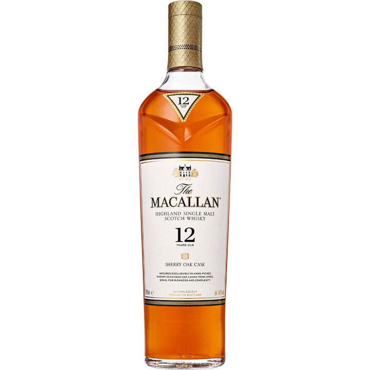 楽天市場】【正規品】ザ マッカラン 12年 シェリーオーク 40/700  