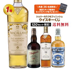 限定品マッカランがあたる！？シェリーオーク＆フィニッシュ限定ウィスキーくじ