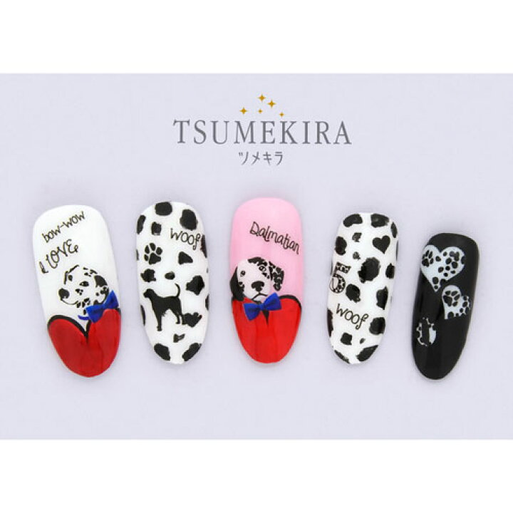 楽天市場 Tsumekira ツメキラ ネイルシール ダルメシアン ネコポス対応 メーカー取寄せ ネイル用品の専門店 ネイル シール グルービーネイル