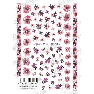 TSUMEKIRA cL lCV[ AeB[N[t[ Anthique Mauve Flowers NN-IBF-102 ylR|XΉzy[J[񂹁z lCpi̐X