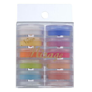 Mirage �~���[�W�� �J���[�p�E�_�[ N/WBB 3.5g 10�F�Z�b�g �A�N�����E�X�J���v�`���A �y�l�R�|�X�s�z �l�C���p�i�̐��X �Z�b�g