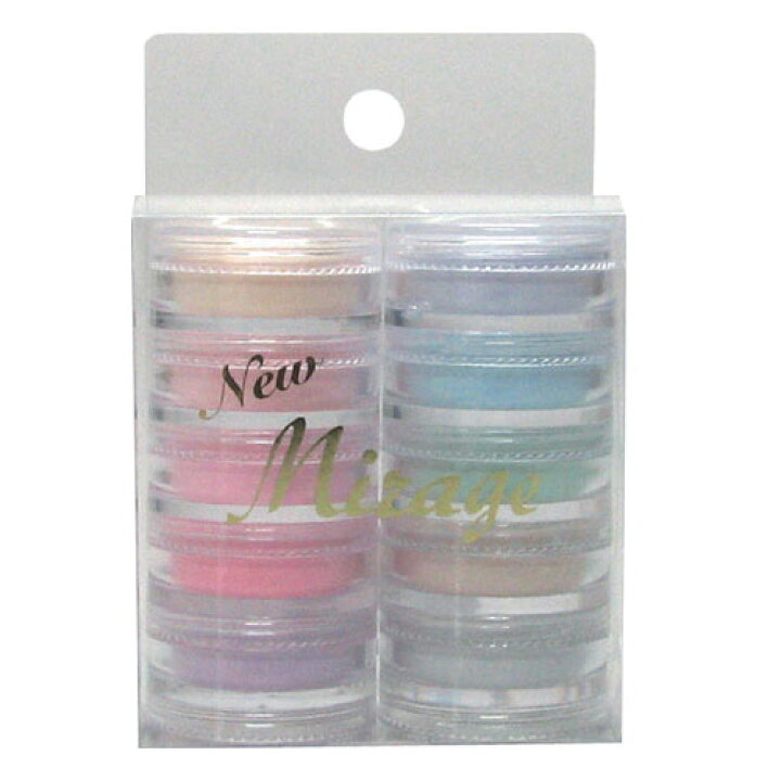 楽天市場】Mirage ミラージュ カラーパウダー N/NBF 3.5g 10色セット  