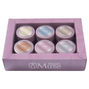 PREGEL Muse �v���W�F���~���[�Y �J���[�W�F�� PSU-6P-2019D ���F�[���V���[�Y 6�F�Z�b�g �e3g �y�l�R�|�X�s�z �y���[�J�[���z �L�b�g